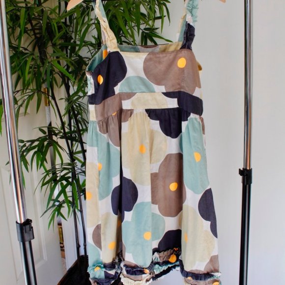 Orla Keily Floral Print Knee Length Dress Sz Small - Picture 2 of 4